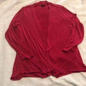 JJill Wearever collection open front cardigan